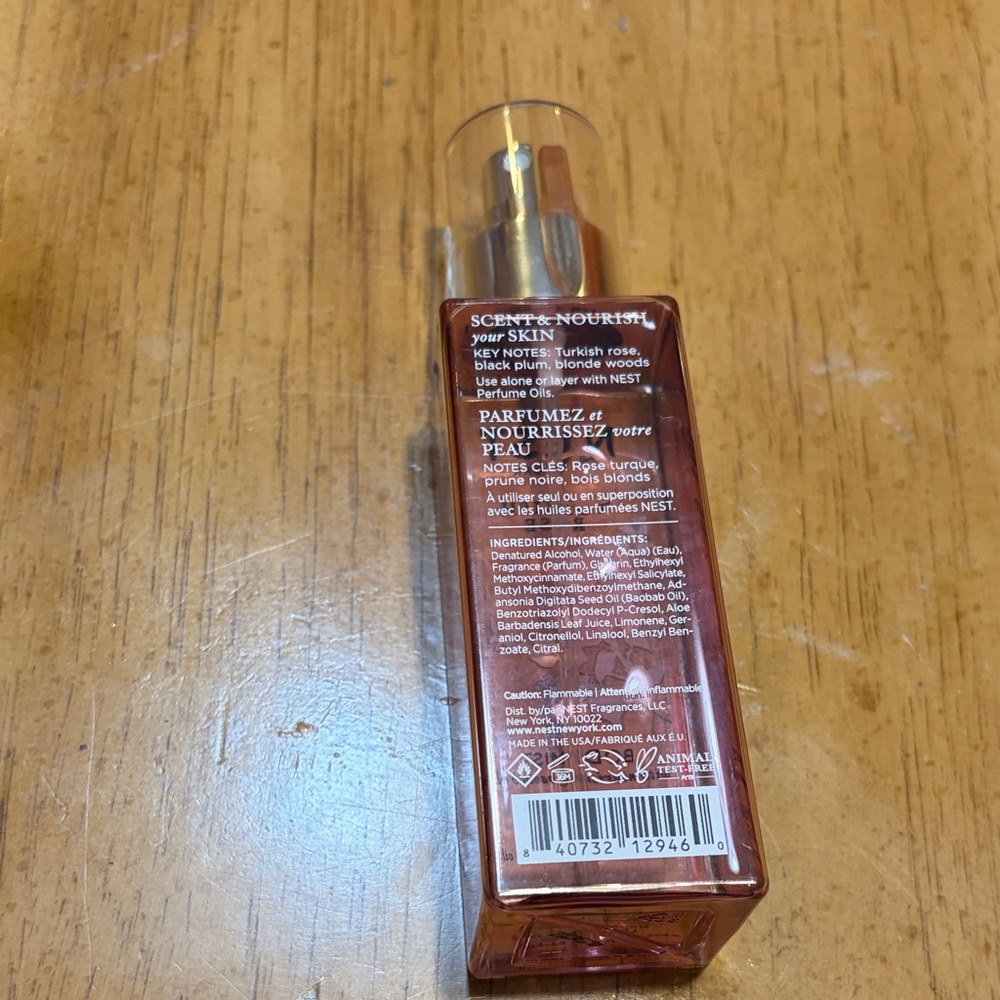 NEST Fragrances Turkish Rose Body Mist - Picture 2 of 2